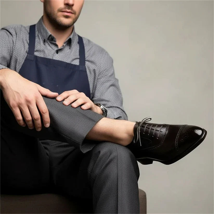 Oxford kungliga brogueskor bröllop elegant