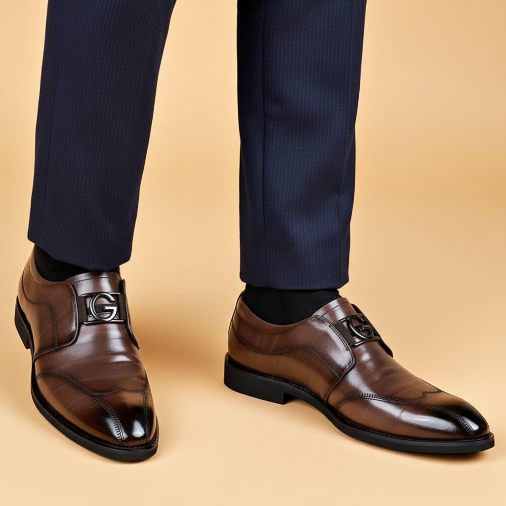 Solorfit Giovanni | Handgjorda läderskor loafers klassiska