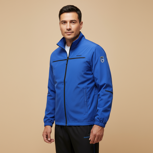 Herrars bekväma träningsdräktset – Mjukt tvådelat joggingställ | Modernt vardagligt sportklädsel