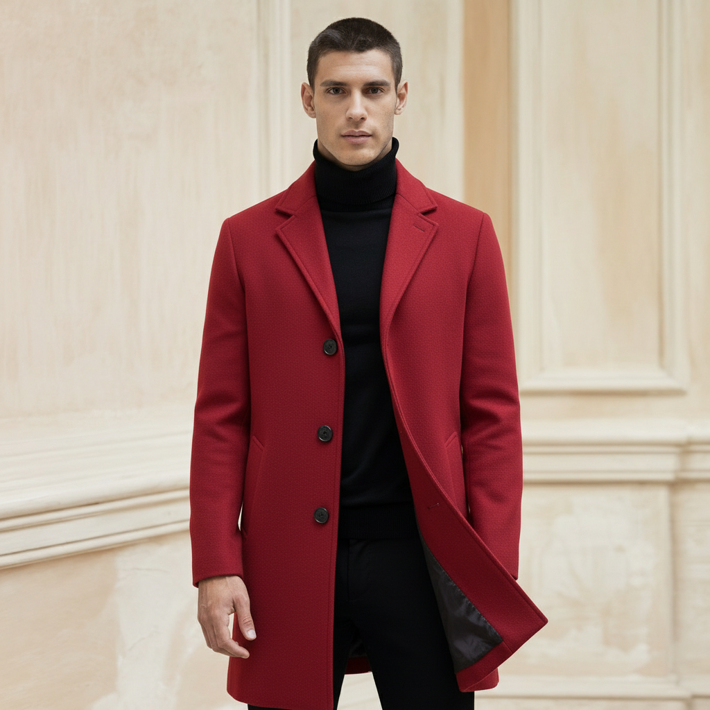 Kirk | Lång bomullskappa – Elegant vardagsrock för dagligt och formellt bruk