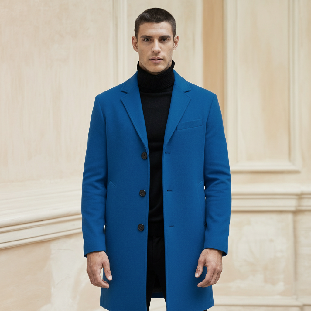 Kirk | Lång bomullskappa – Elegant vardagsrock för dagligt och formellt bruk