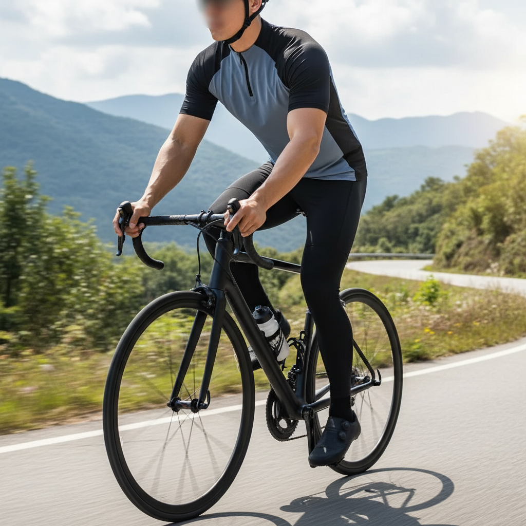 Men’s Half-Zip Sports Shirt – Lampweight Athletic Training Top