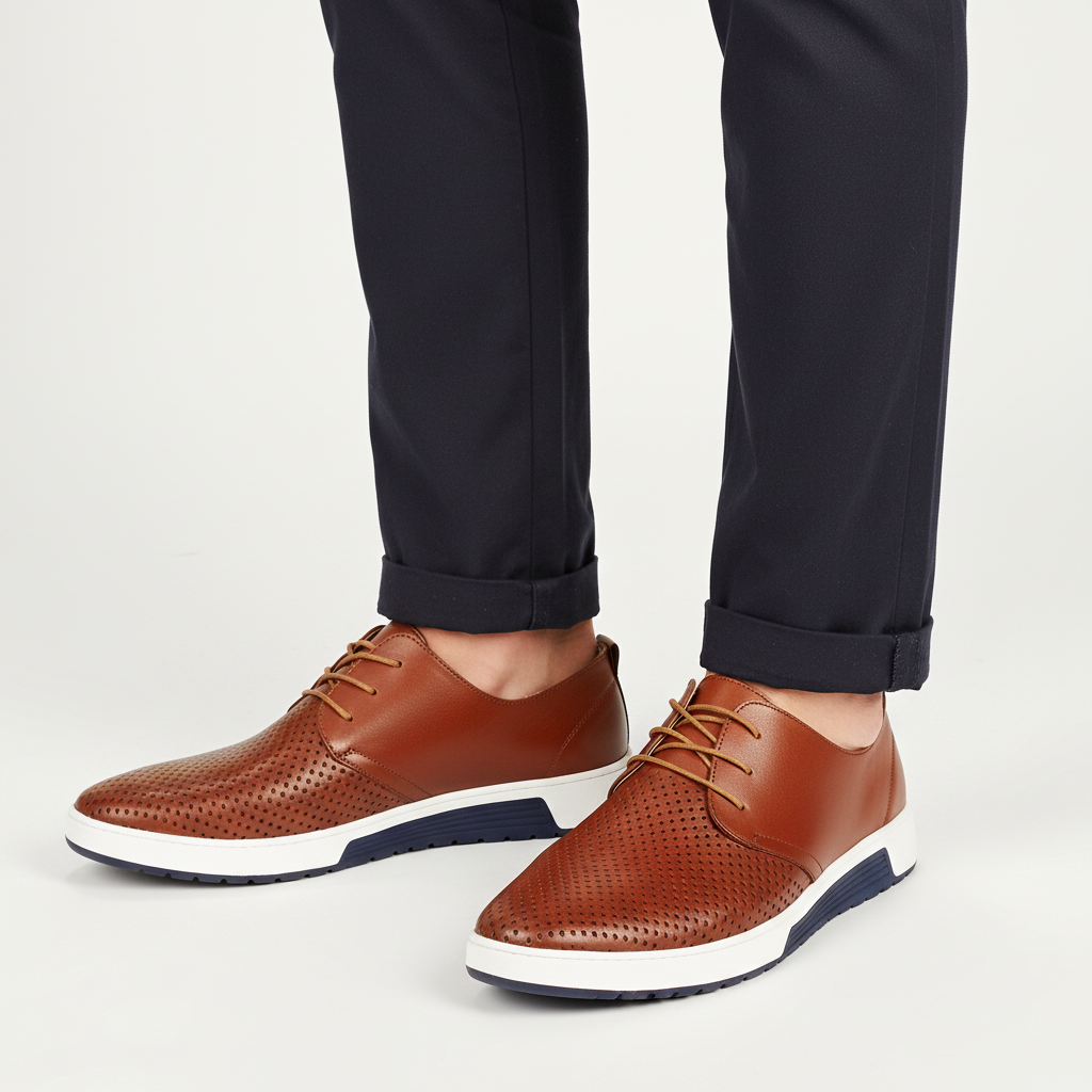 Men Breathable Hybrid Orthopedic Support Loafers