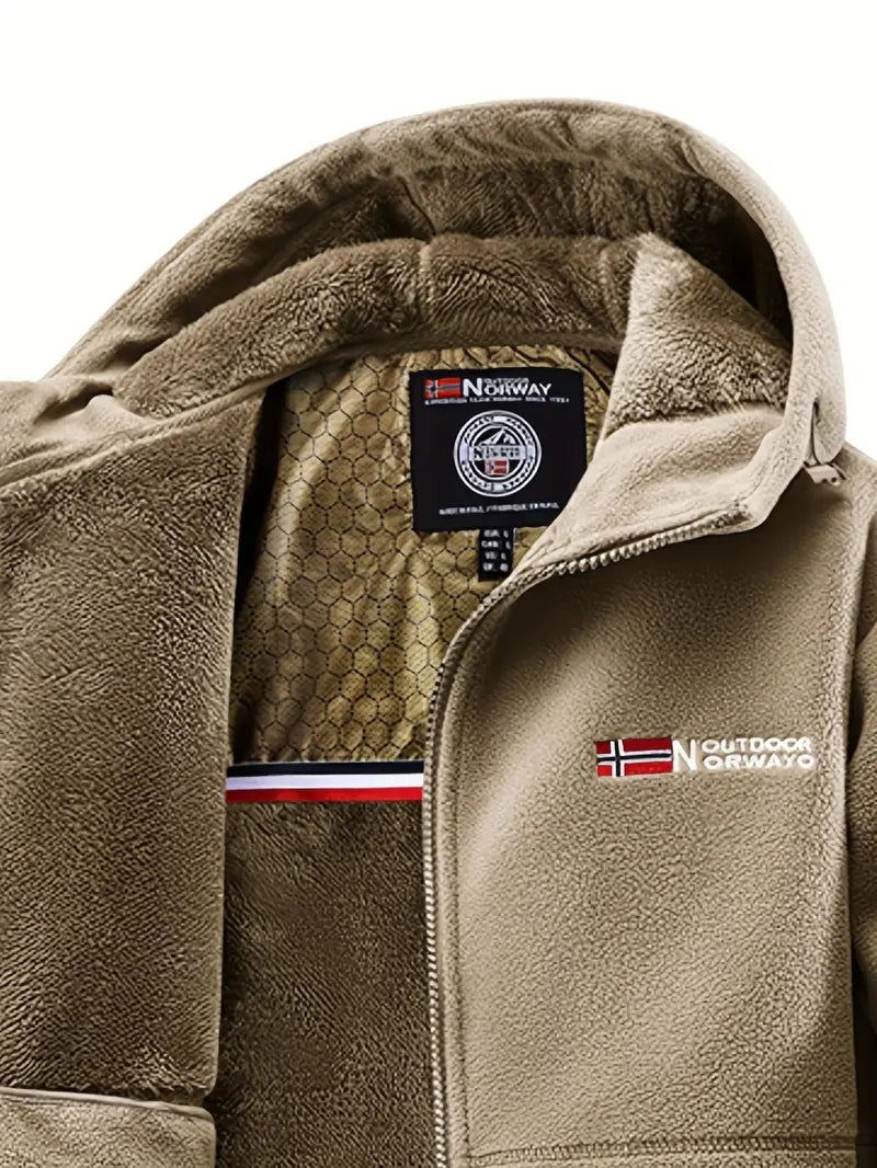 Norge Herr Vinterjacka – Varm, Hållbar och Tidlös Vinterklädsel