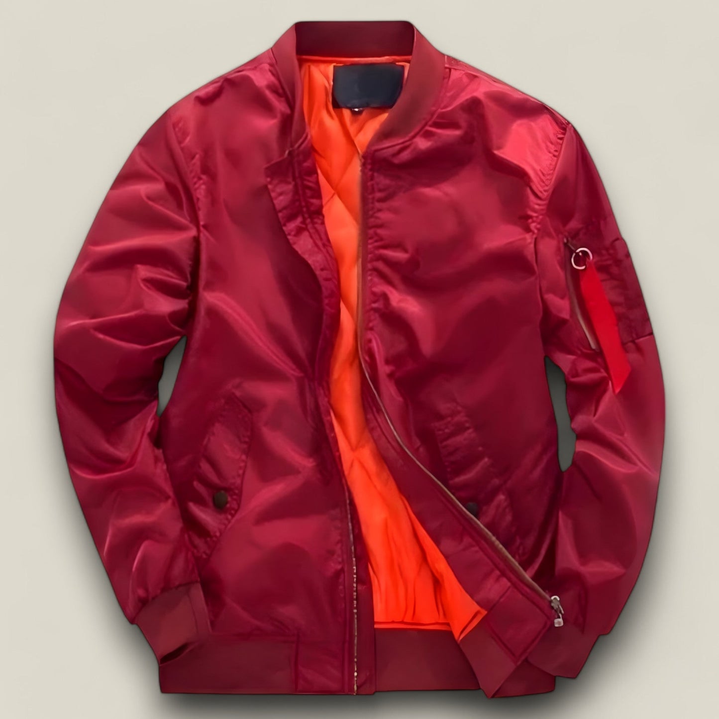 Logan | Pilot Bomber Jacket – Warm Autumn and Winter Flight Style Coat