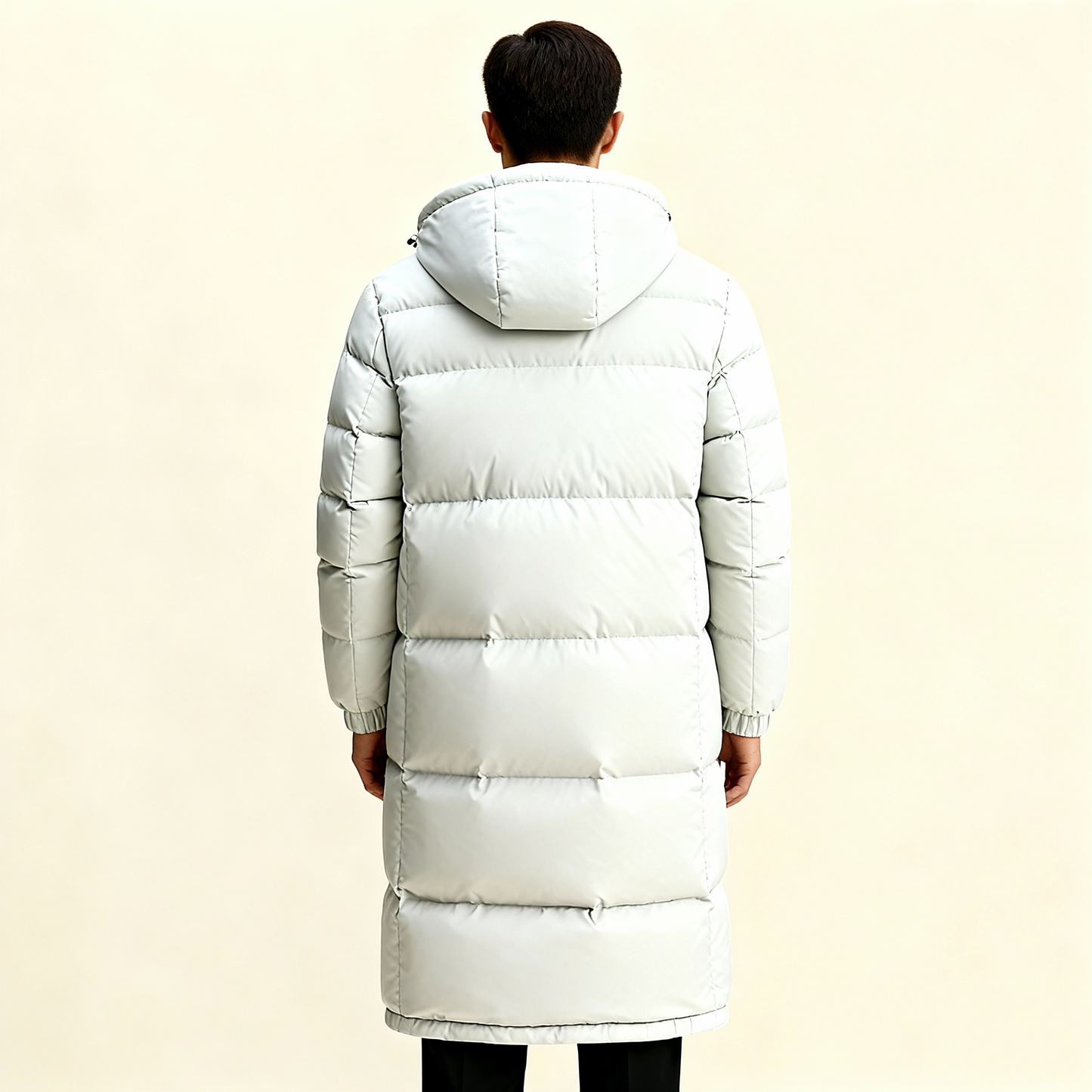 Men's Long Puffer Parka Winter