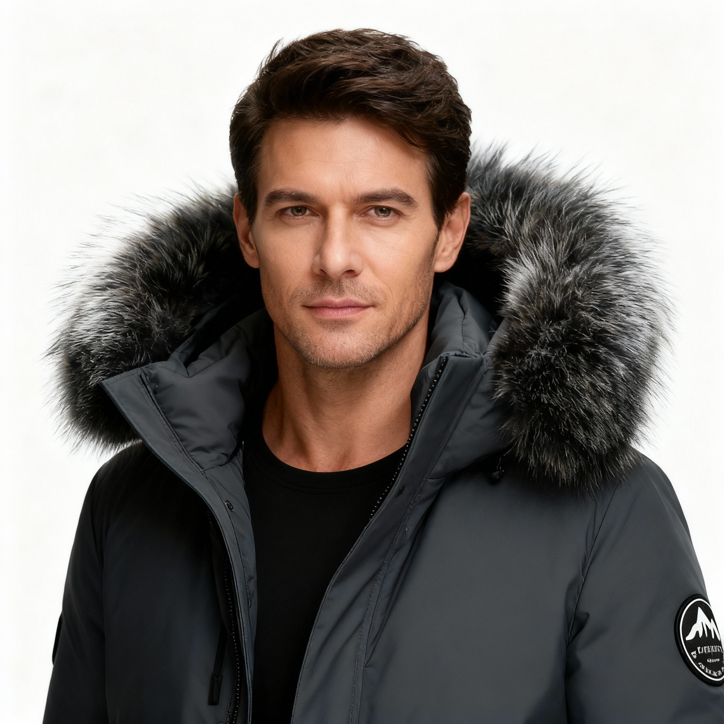 Men Parka Jacket Windproof & Insulated