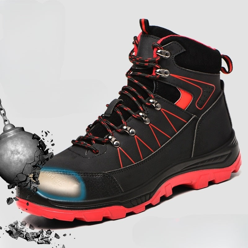 Tucson vattentäta skyddsstövlar – herrskyddsstövlar med ståltå och halksäker sula