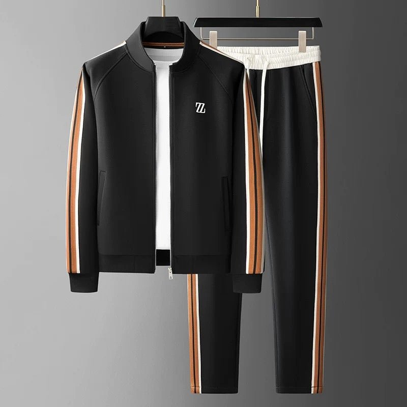 Men’s 2-Piece Tracksuit Set – Zip Vest & Joggers